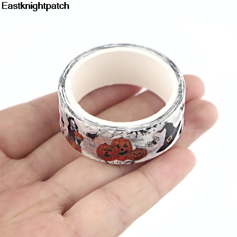 10pcs/lot Halloween DIY Scrapbooking album decoration washi Paper Masking Tape Printed Pattern sticker school supply E0909
10pcs/lot Halloween DIY Scrapbooking album decoration washi Paper Masking Tape Printed Pattern sticker school supply E0909