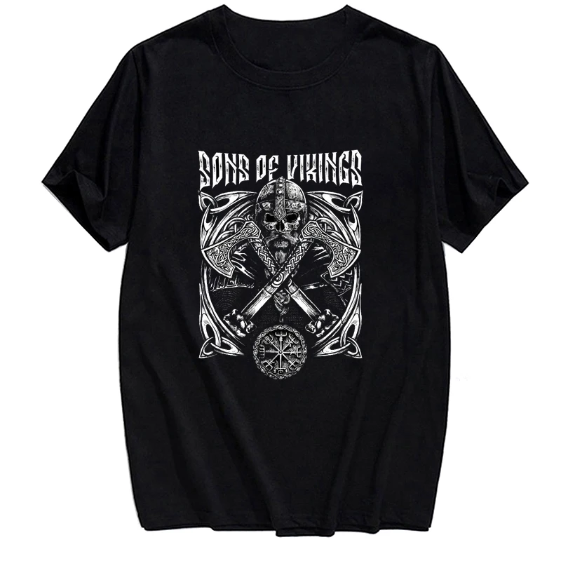 Viking Bird Cotton T-Shirt Summer Fashion Casual T-shirt Men for Women Viking Symbol Shirt Harajuku Style Funny Cotton Black Tee
Viking Bird Cotton T-Shirt Summer Fashion Casual T-shirt Men for Women Viking Symbol Shirt Harajuku Style Funny Cotton Black Tee