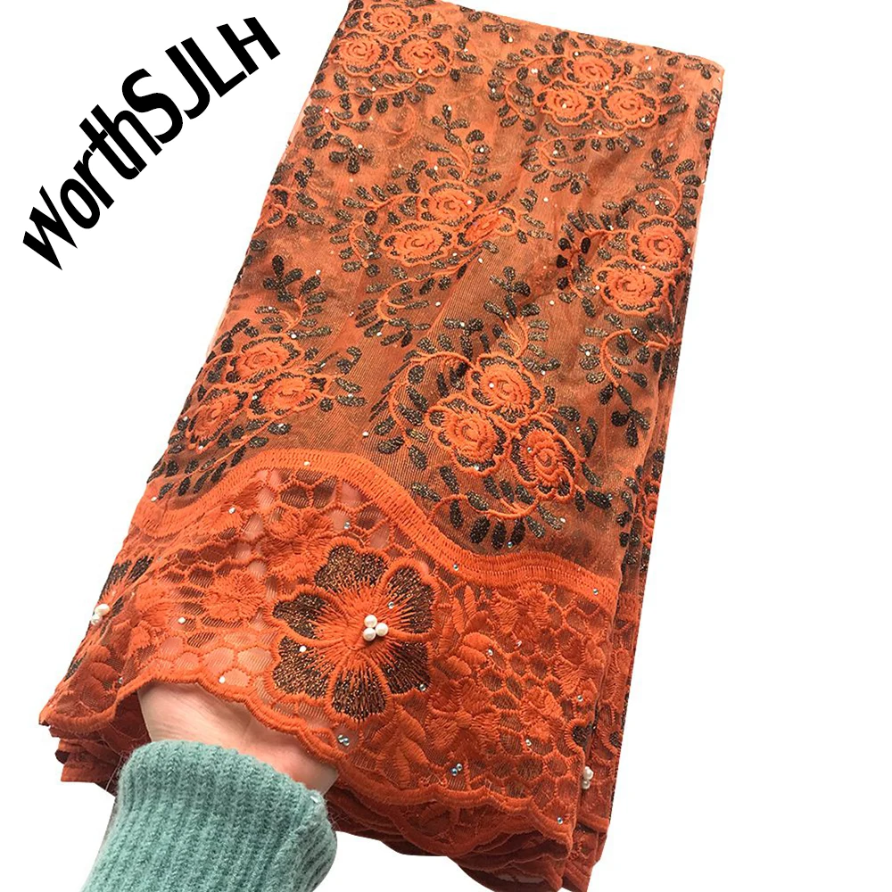 New African Fabric Lace 2020 High Quality Guipure Beaded Lace Fabric Orange Wedding Dresses French Lace Fabric For Women
New African Fabric Lace 2020 High Quality Guipure Beaded Lace Fabric Orange Wedding Dresses French Lace Fabric For Women