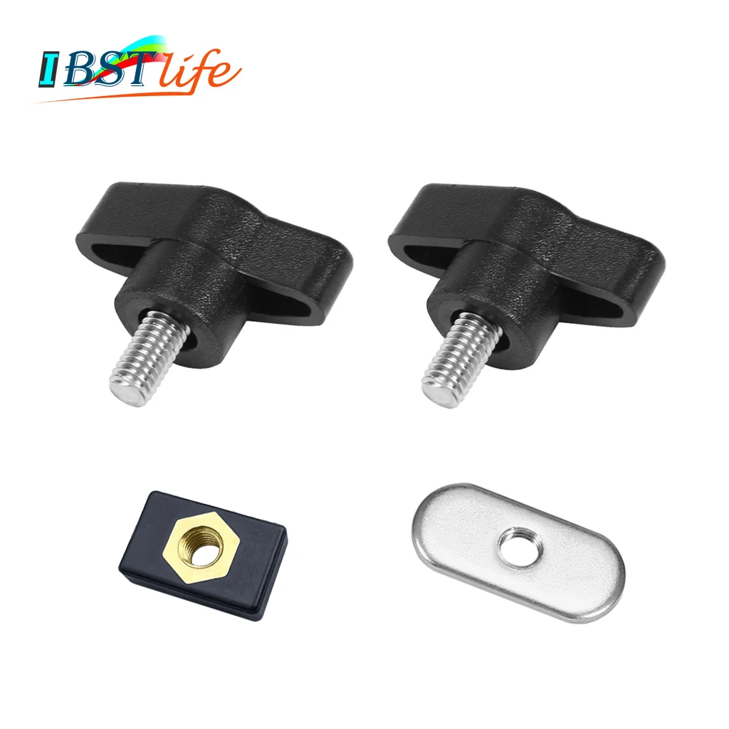 2 Sets Stainless Steel 304 Kayak Screws Nuts Track Mount Mounting Rail System Hardware For Rowing Canoe Fishing Boat Accessories
2 Sets Stainless Steel 304 Kayak Screws Nuts Track Mount Mounting Rail System Hardware For Rowing Canoe Fishing Boat Accessories