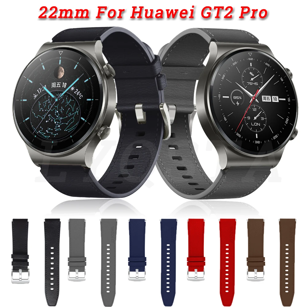 22mm Official Leather Watchband For Huawei Watch GT 2 Pro Smartwatch Bands Runner GT2 3 GT3 Pro 46mm Original Bracelet Straps
22mm Official Leather Watchband For Huawei Watch GT 2 Pro Smartwatch Bands Runner GT2 3 GT3 Pro 46mm Original Bracelet Straps