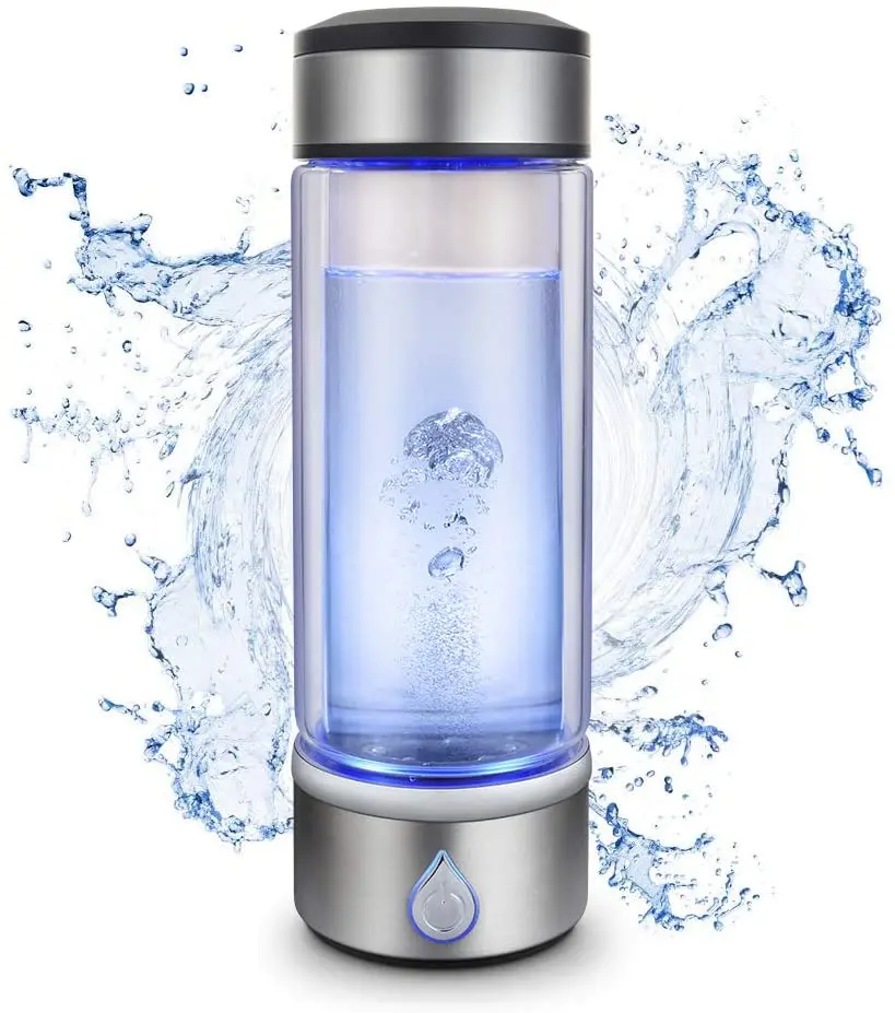 Portable Hydrogen-Rich Generator Water Bottle with SPE and PEM Technology Rechargeable Ionized Water Generator Hydrogen SH11
Portable Hydrogen-Rich Generator Water Bottle with SPE and PEM Technology Rechargeable Ionized Water Generator Hydrogen SH11