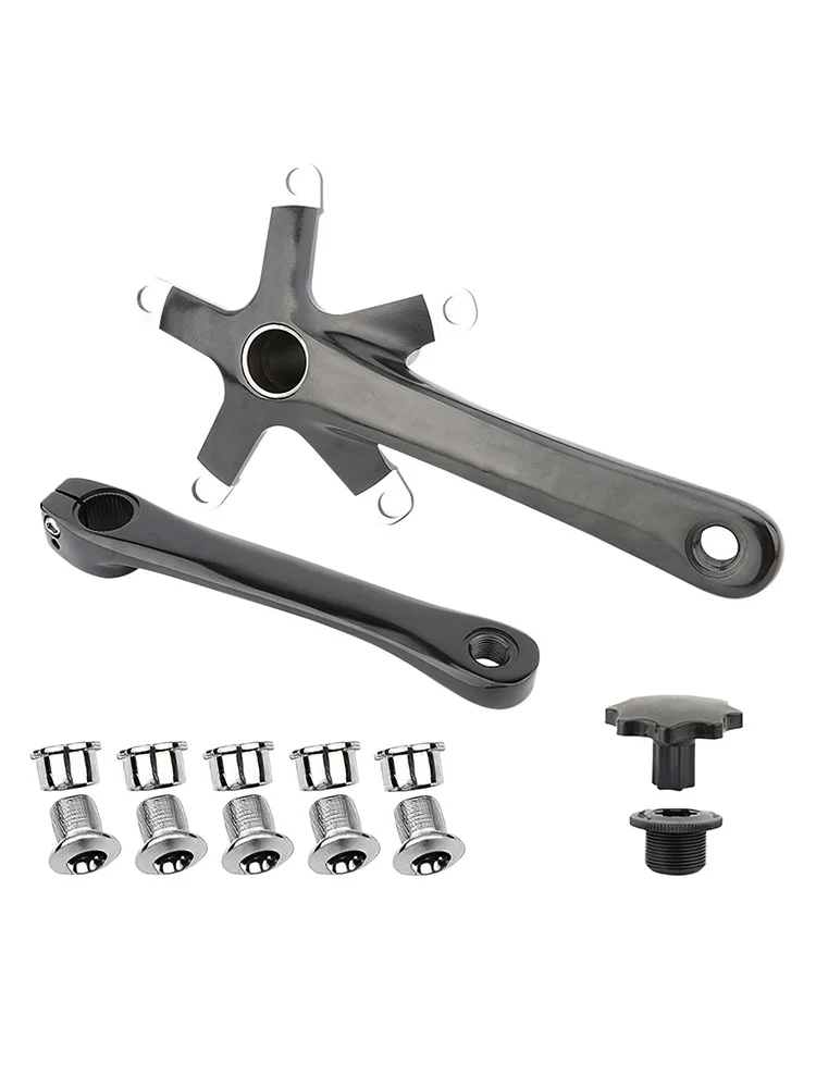 Bike Crank Set 130 BCD with 170mm Crank Chainring Bolts Compatible with Single/Dual Crankset Mountain Bike Road Bike Accessories
Bike Crank Set 130 BCD with 170mm Crank Chainring Bolts Compatible with Single/Dual Crankset Mountain Bike Road Bike Accessories