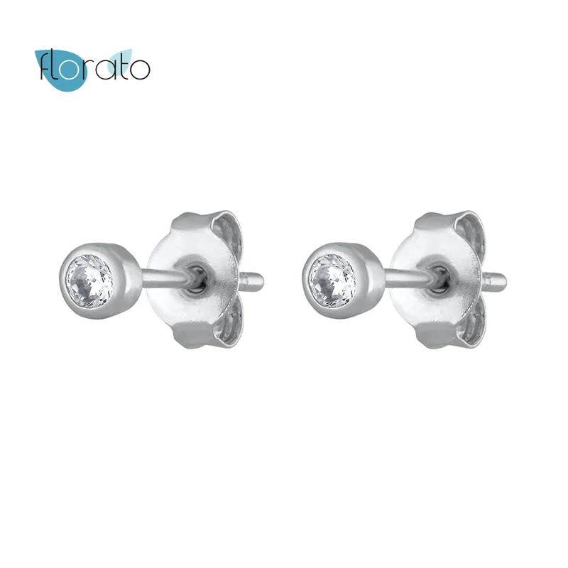 925 Sterling Silver Simplicity Stud Earrings For Lovers' Valentine's Day Couple Dating Jewelry Worn Tiny Crystal Earring
925 Sterling Silver Simplicity Stud Earrings For Lovers' Valentine's Day Couple Dating Jewelry Worn Tiny Crystal Earring