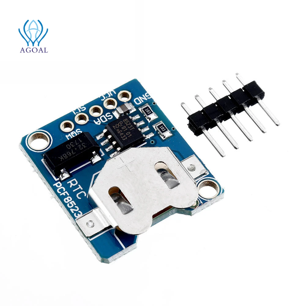 

PCF8523 RTC Breakout Board Module PCF8523 Real Time Clock Assembled Breakout Boardwinder 3.3V 5V Time Clock for Arduino