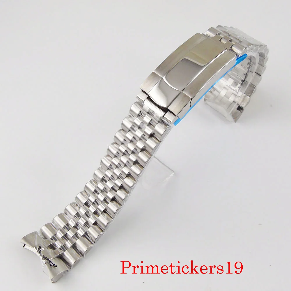 20mm Width 316L Stainless Steel Jubilee Rose Gold Watch Bracelet Cured End Deployment Buckle Glide Lock Fit Watch
20mm Width 316L Stainless Steel Jubilee Rose Gold Watch Bracelet Cured End Deployment Buckle Glide Lock Fit Watch