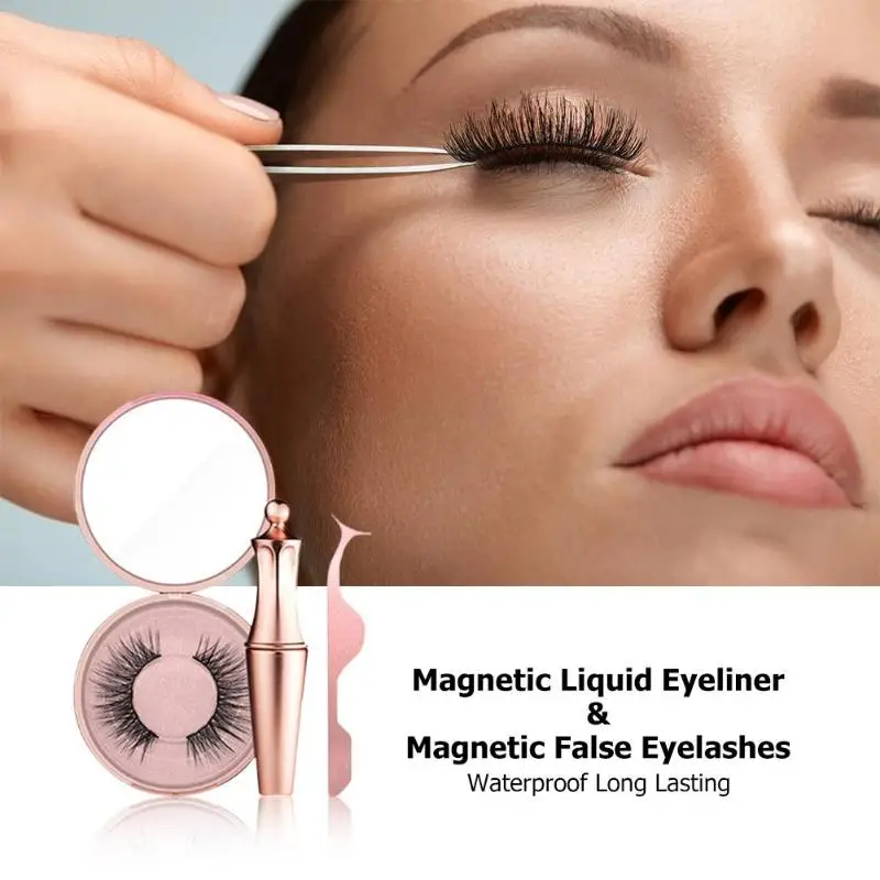 Magnetic Liquid Eyeliner Affordable Easy Use 3D Magnet Mink False Eyelashes Lightweight Elegant Eyes Cosmetic Tool Kit
Magnetic Liquid Eyeliner Affordable Easy Use 3D Magnet Mink False Eyelashes Lightweight Elegant Eyes Cosmetic Tool Kit