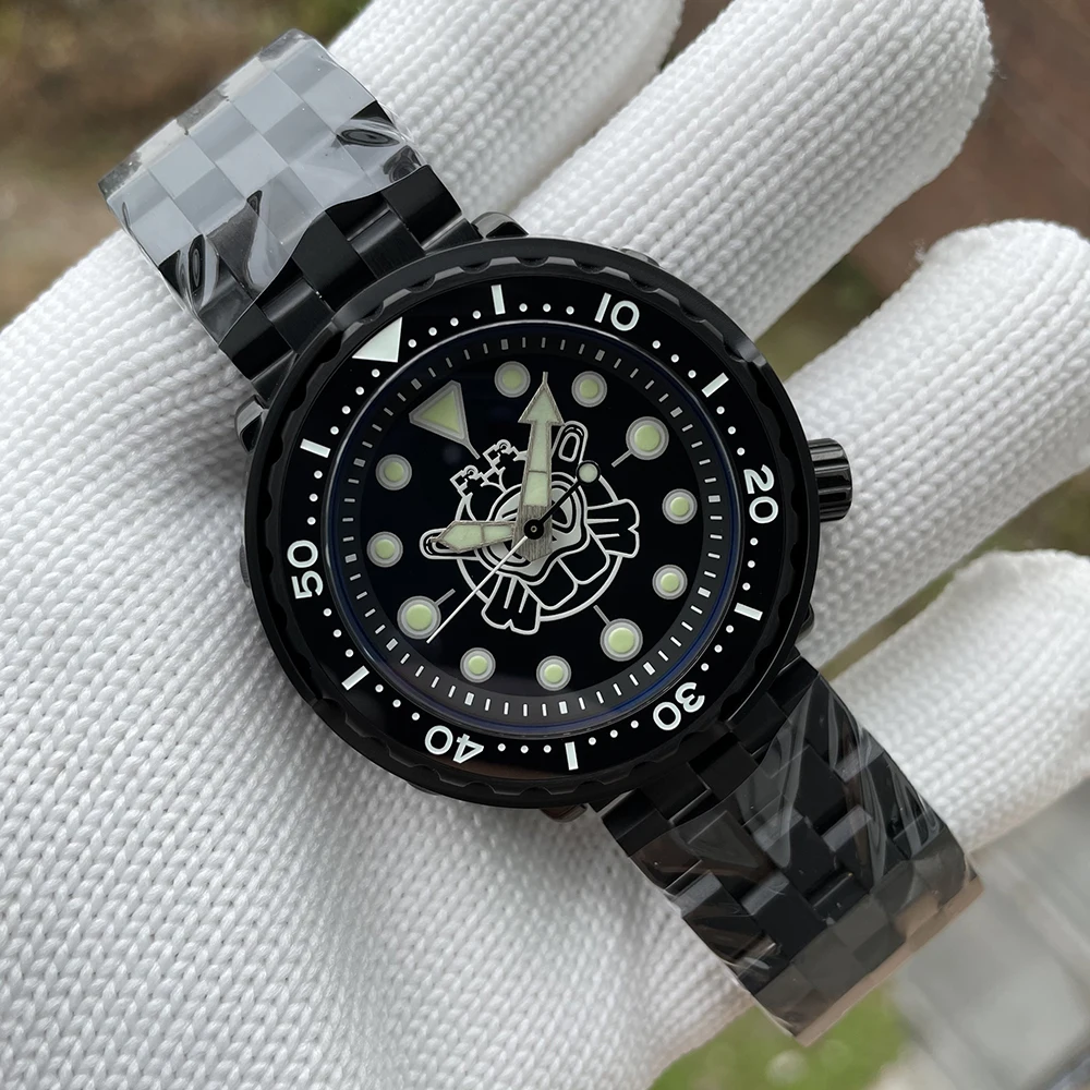 2021 NEW SD1975XP STEELDVIE Black Warrior Two Color Luminous Black Dial JAPAN NH35 300M Waterproof Men's Mechanical Diving Watch
2021 NEW SD1975XP STEELDVIE Black Warrior Two Color Luminous Black Dial JAPAN NH35 300M Waterproof Men's Mechanical Diving Watch