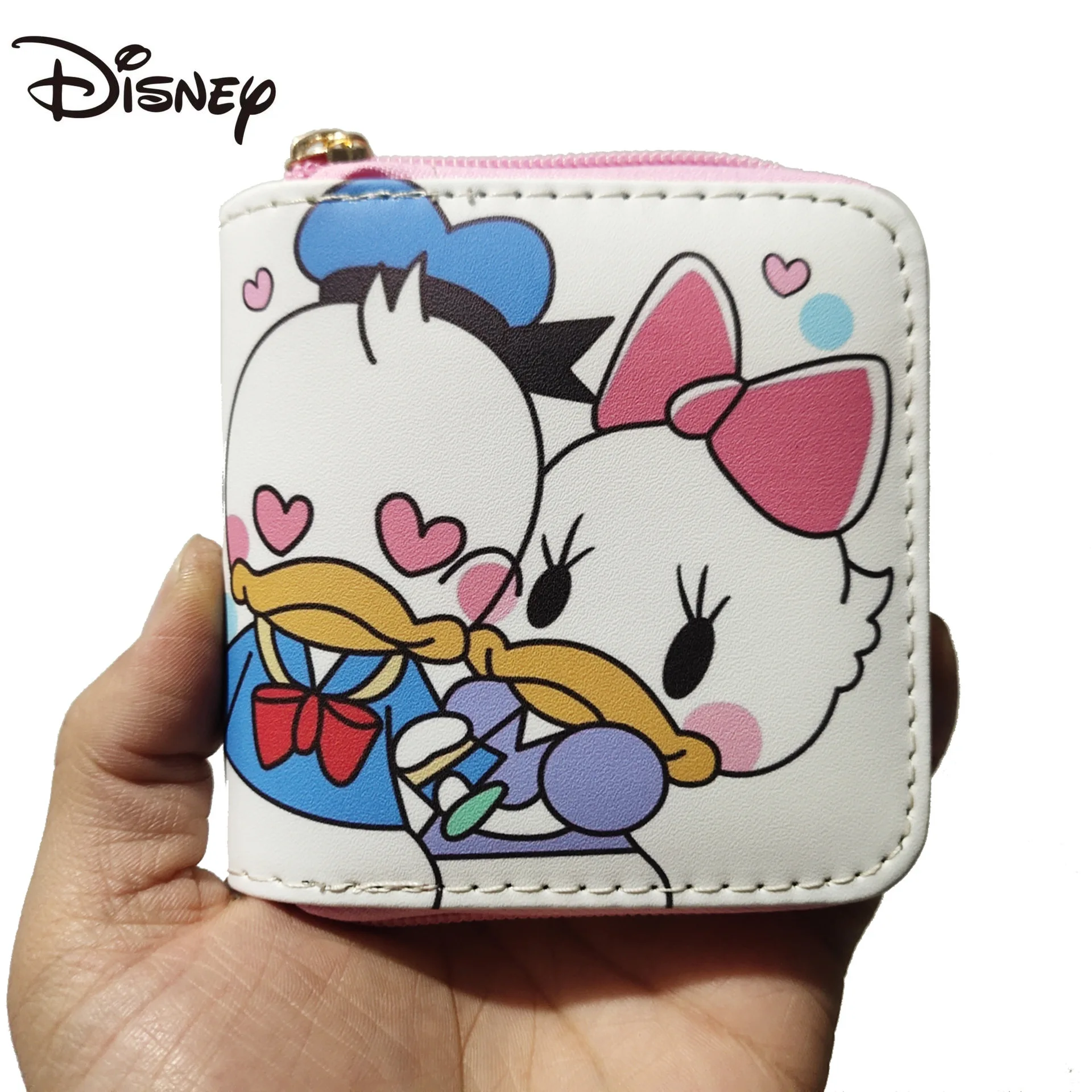 New Disney Cute Donald Duck Couple Ladies Wallet Fashion Casual PU Short Multi-function Zipper Durable Children's Coin Purse
New Disney Cute Donald Duck Couple Ladies Wallet Fashion Casual PU Short Multi-function Zipper Durable Children's Coin Purse