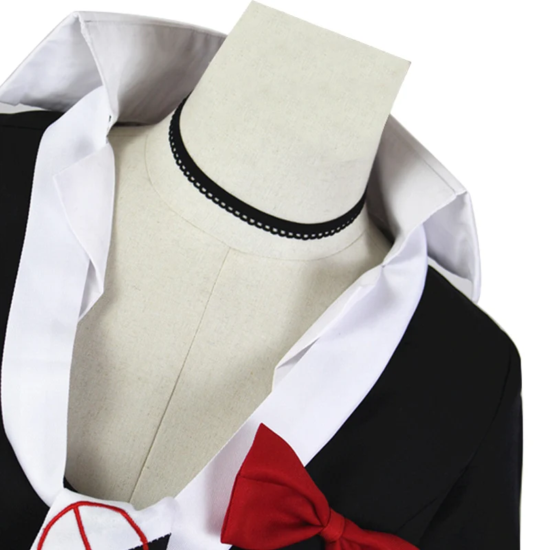 Anime Danganronpa Cosplay Wigs Junko Enoshima costume full set Girls Monokuma Dangan Ronpa Uniforms Outfits For Womens 
Anime Danganronpa Cosplay Wigs Junko Enoshima costume full set Girls Monokuma Dangan Ronpa Uniforms Outfits For Womens