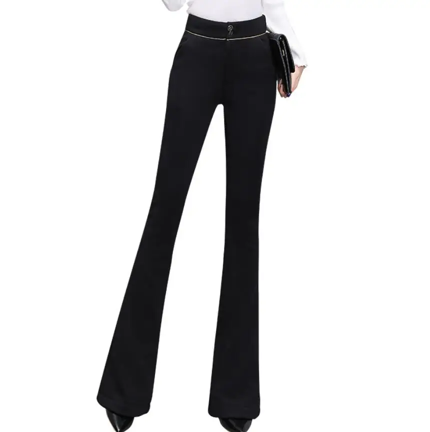 Женские брюки с завышенной талией, эластичные облегающие брюки в полную длину, модель r1965 на осень и зиму, 2019
Женские брюки с завышенной талией, эластичные облегающие брюки в полную длину, модель r1965 на осень и зиму, 2019