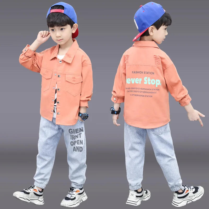 Children's clothing boys autumn suits 2020 new children's autumn in the big children's autumn handsome clothes boys spring and
Children's clothing boys autumn suits 2020 new children's autumn in the big children's autumn handsome clothes boys spring and
