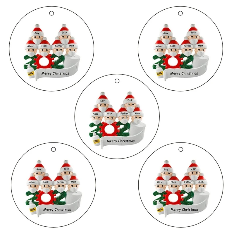 5PCS Christmas Decorations,Ornament Xmas Tree Ornaments Christmas Ornament Holiday Decorations Family Christmas Hanging Ornam
5PCS Christmas Decorations,Ornament Xmas Tree Ornaments Christmas Ornament Holiday Decorations Family Christmas Hanging Ornam