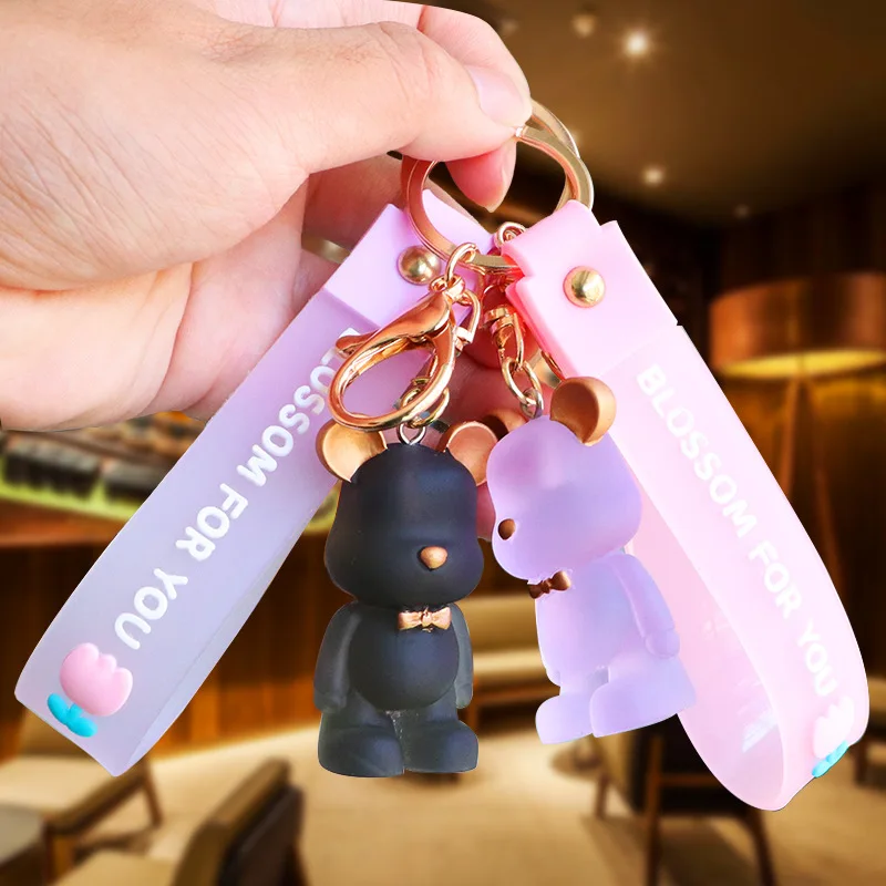 New Arrival Crystal Cartoon Bear Keychains Accessories Creative Small Goods Key Chains Pendant Lovely Car Interior Bag Pendant
New Arrival Crystal Cartoon Bear Keychains Accessories Creative Small Goods Key Chains Pendant Lovely Car Interior Bag Pendant