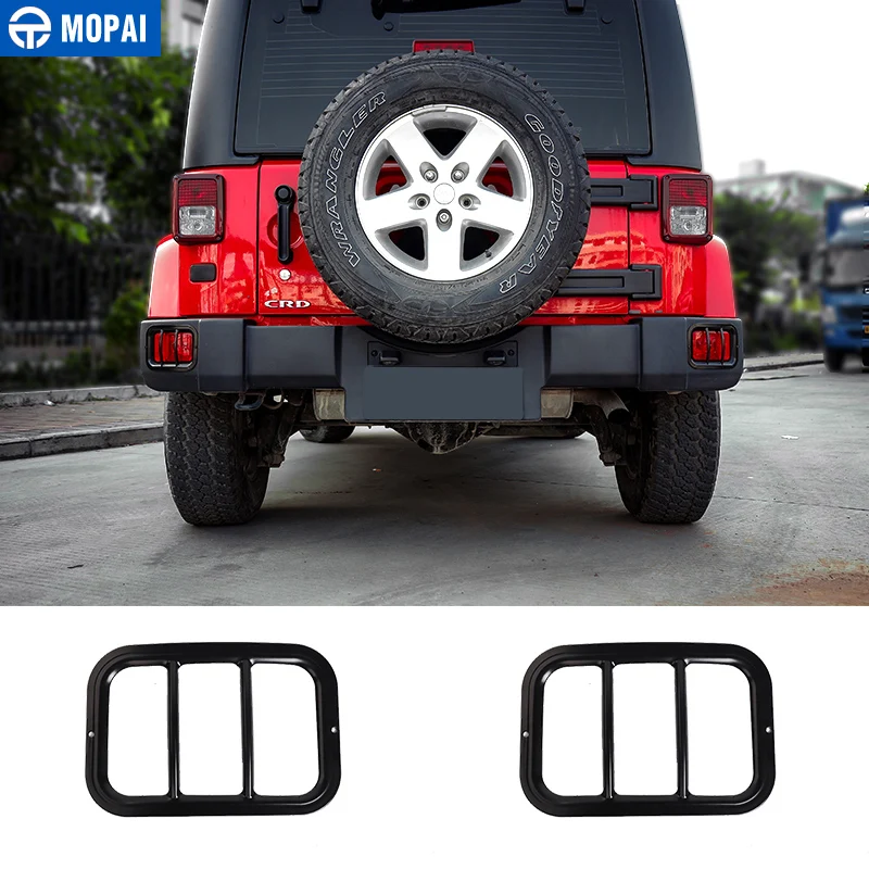 MOPAI Metal Car Exterior Rear Tail Fog Light Lamp Cover Protect Accessories for Jeep Wrangler JK 2007-2018 Car Styling
MOPAI Metal Car Exterior Rear Tail Fog Light Lamp Cover Protect Accessories for Jeep Wrangler JK 2007-2018 Car Styling