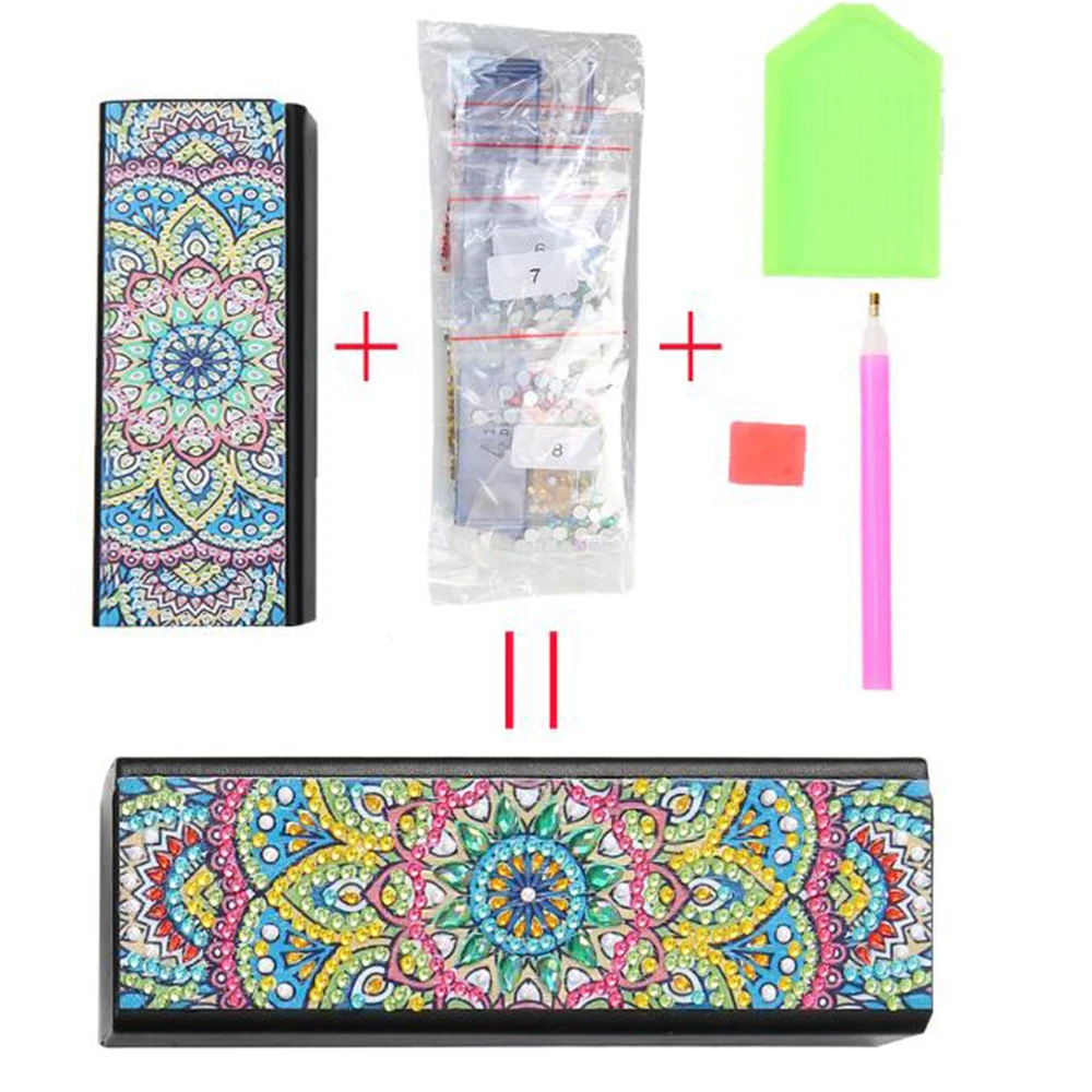 DIY Diamond Painting Eye Glasses Storage Box Travel Leather Sunglasses Case Special Shaped Diamond Storarage Box
DIY Diamond Painting Eye Glasses Storage Box Travel Leather Sunglasses Case Special Shaped Diamond Storarage Box