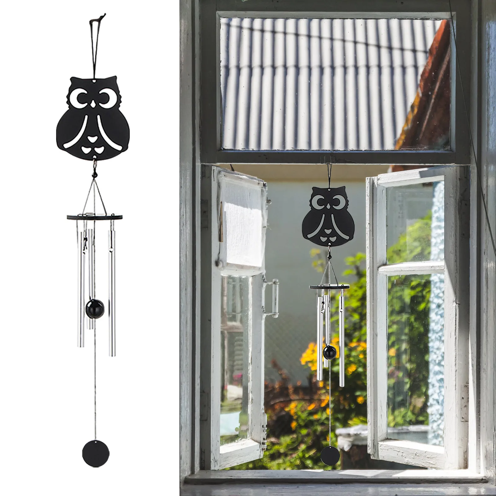 Creative Mini Aluminum Rod Wind Chimes Room Metal Bedroom Ornaments Wind Chimes decoracin de habitacin
Creative Mini Aluminum Rod Wind Chimes Room Metal Bedroom Ornaments Wind Chimes decoracin de habitacin