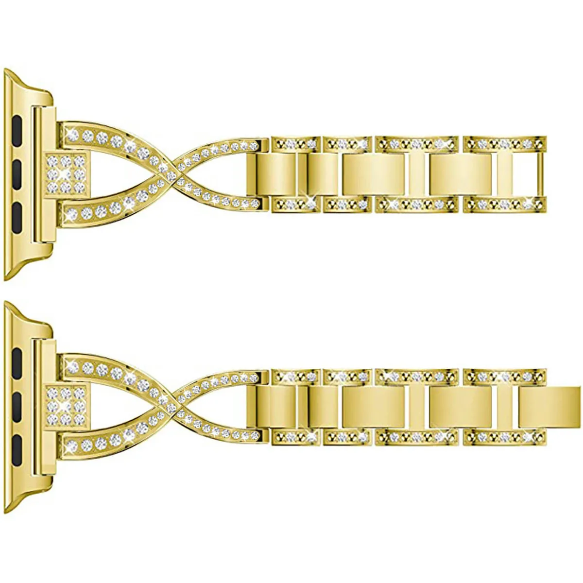Suitable for Strap for Apple Watch Apple X-Shaped Diamond-Embedded Stainless Steel Strap with Metal Full Diamond Strap Iwatch6
Suitable for Strap for Apple Watch Apple X-Shaped Diamond-Embedded Stainless Steel Strap with Metal Full Diamond Strap Iwatch6