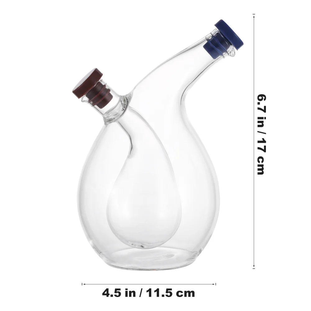 UPKOCH 2-in-1 Dual Usage Dispenser Leakproof High Temperature Resistance Oil and Vinegar Bottle Double Pourer Spout Stopper for
UPKOCH 2-in-1 Dual Usage Dispenser Leakproof High Temperature Resistance Oil and Vinegar Bottle Double Pourer Spout Stopper for