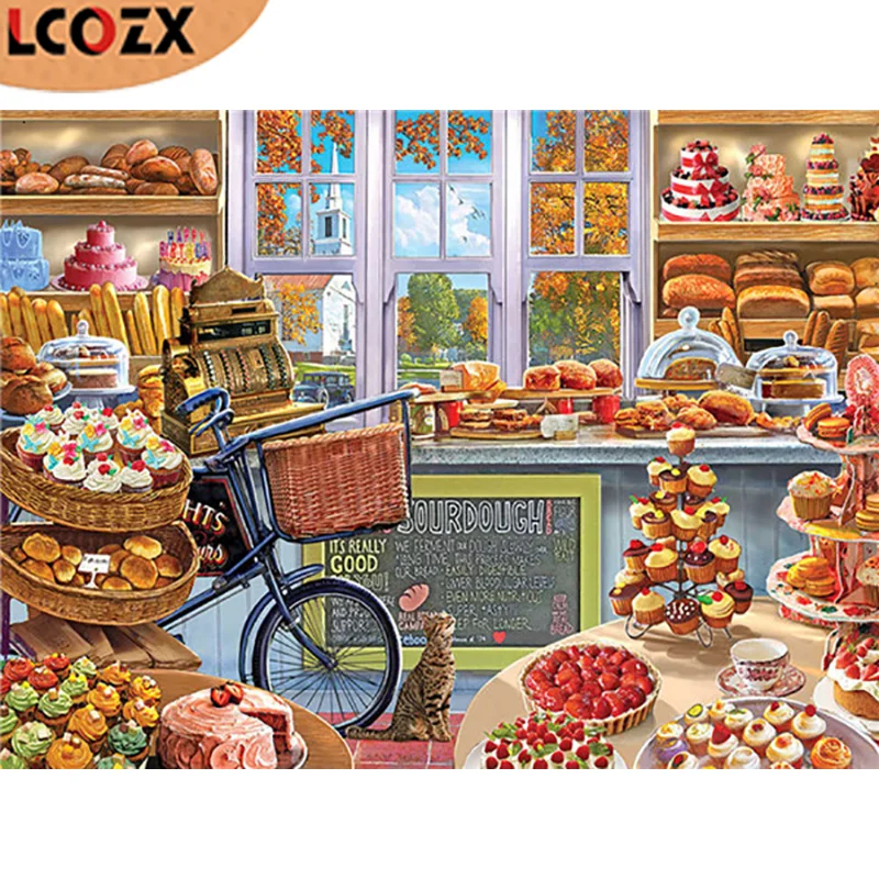 LCOZX 5D DIY ручной работы полный дрель алмазов картина "Кондитерские комнате", перекресная строчка, Наборы Алмазная мозаика, алмазная вышивка до...
LCOZX 5D DIY ручной работы полный дрель алмазов картина "Кондитерские комнате", перекресная строчка, Наборы Алмазная мозаика, алмазная вышивка до...