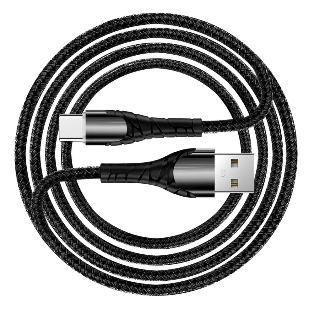 Светодиодный кабель 3 А usb type-C для быстрой зарядки мобильных телефонов шнур IOS X XR |