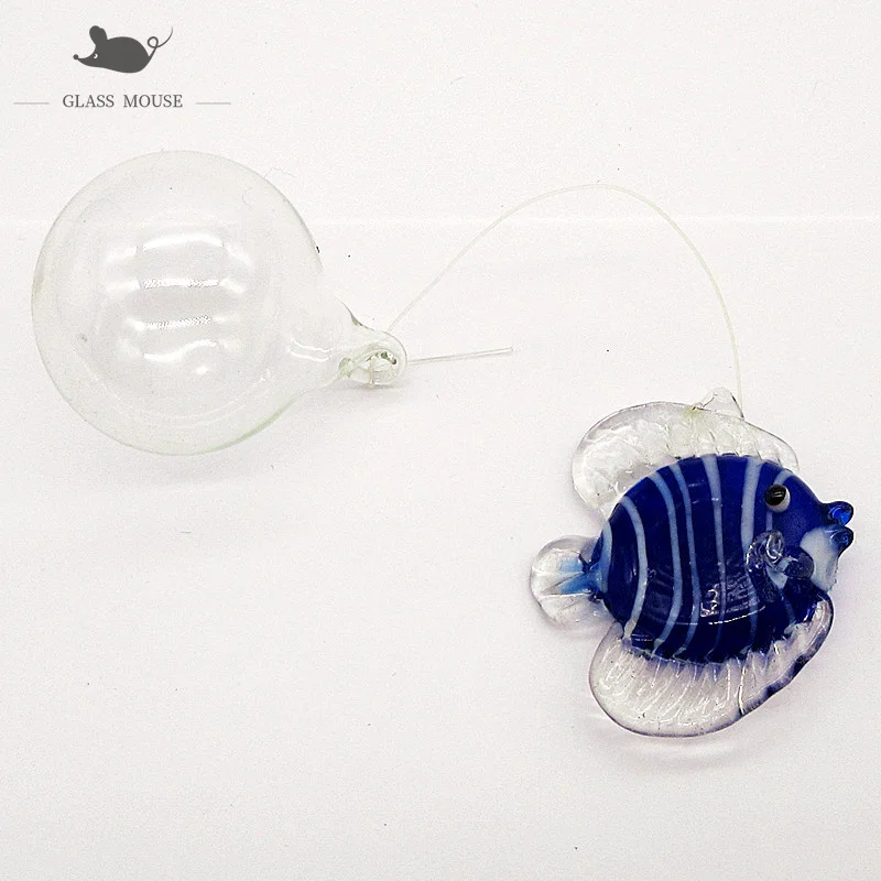 New Custom handmade glass floating bubble fish Figurine aquarium decor accessories pendant mini sea water color animal statue
New Custom handmade glass floating bubble fish Figurine aquarium decor accessories pendant mini sea water color animal statue