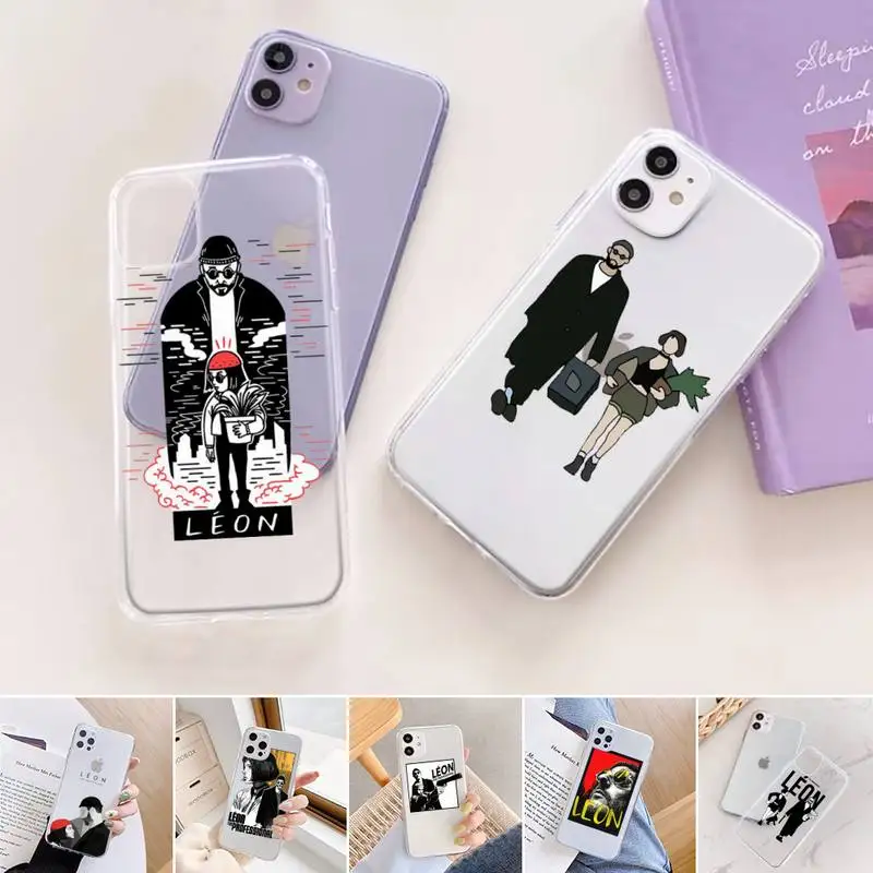 Leon the Professional Phone Case For iphone 12 11 mini x xs xr pro max 8 7 6s 6 5 5s 5c se plus Transparent soft
Leon the Professional Phone Case For iphone 12 11 mini x xs xr pro max 8 7 6s 6 5 5s 5c se plus Transparent soft