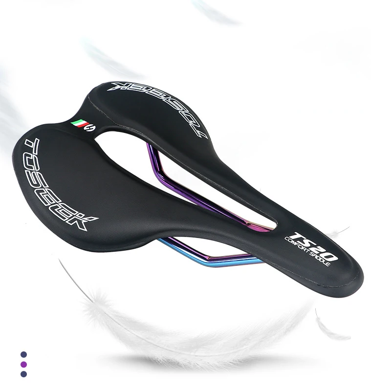 TOSEEK New Bicycle Seat MTB Road Bike Saddles Bike Racing Saddle Superfine fiber Breathable Soft Seat Cushion Ultra light 1875g
TOSEEK New Bicycle Seat MTB Road Bike Saddles Bike Racing Saddle Superfine fiber Breathable Soft Seat Cushion Ultra light 1875g