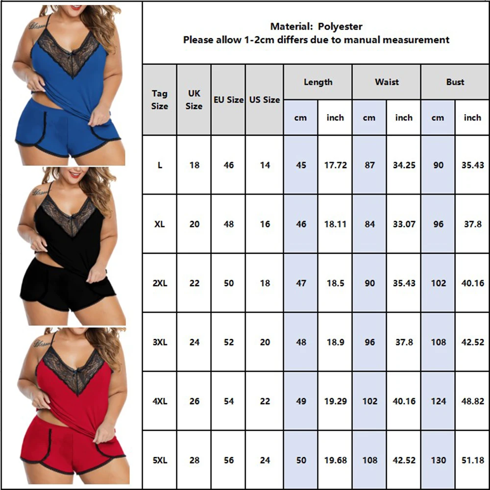 Sexy Lingerie Women Sleeveless Trim Pajamas Nightwear Set Lingerie Clothes Straps Pijama Ladies Short Sleepwear Pajama Suit D30
Sexy Lingerie Women Sleeveless Trim Pajamas Nightwear Set Lingerie Clothes Straps Pijama Ladies Short Sleepwear Pajama Suit D30