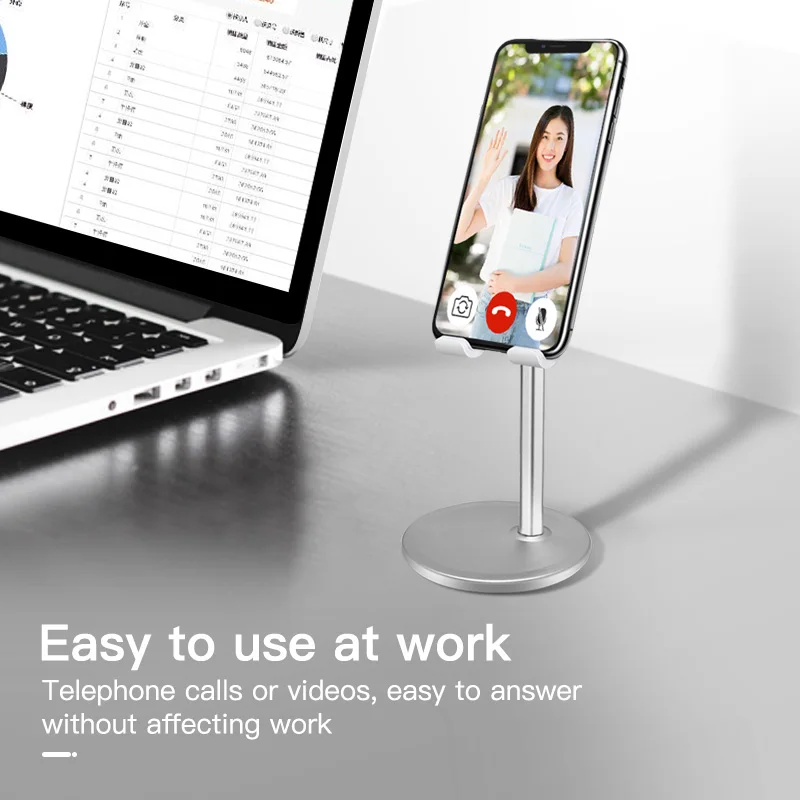FONKEN Desk Cell Phone Stand Metal Desktop Smartphone Holder Office Meeting Bracket Adjustable Angle Mobile Phone Stands
FONKEN Desk Cell Phone Stand Metal Desktop Smartphone Holder Office Meeting Bracket Adjustable Angle Mobile Phone Stands