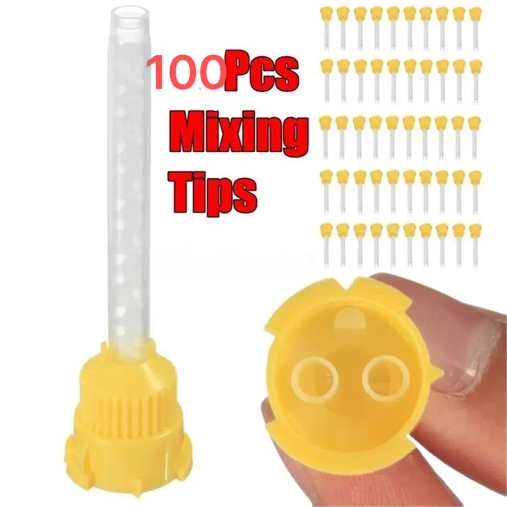 100pcs Mixing Head Mixing Head Dental Tools Disposable Injection Head Impression Material Mixing Head Rhubarb Head
100pcs Mixing Head Mixing Head Dental Tools Disposable Injection Head Impression Material Mixing Head Rhubarb Head