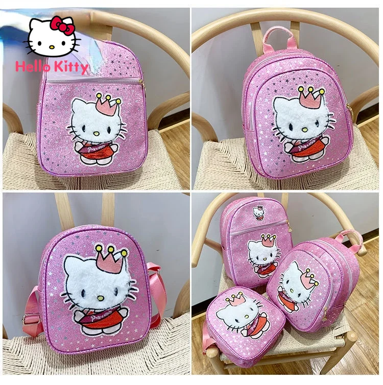 Hello Kitty Cute Fashion Cartoon Backpack Waterproof Wearable Comfortable Children's School Bag
Hello Kitty Cute Fashion Cartoon Backpack Waterproof Wearable Comfortable Children's School Bag