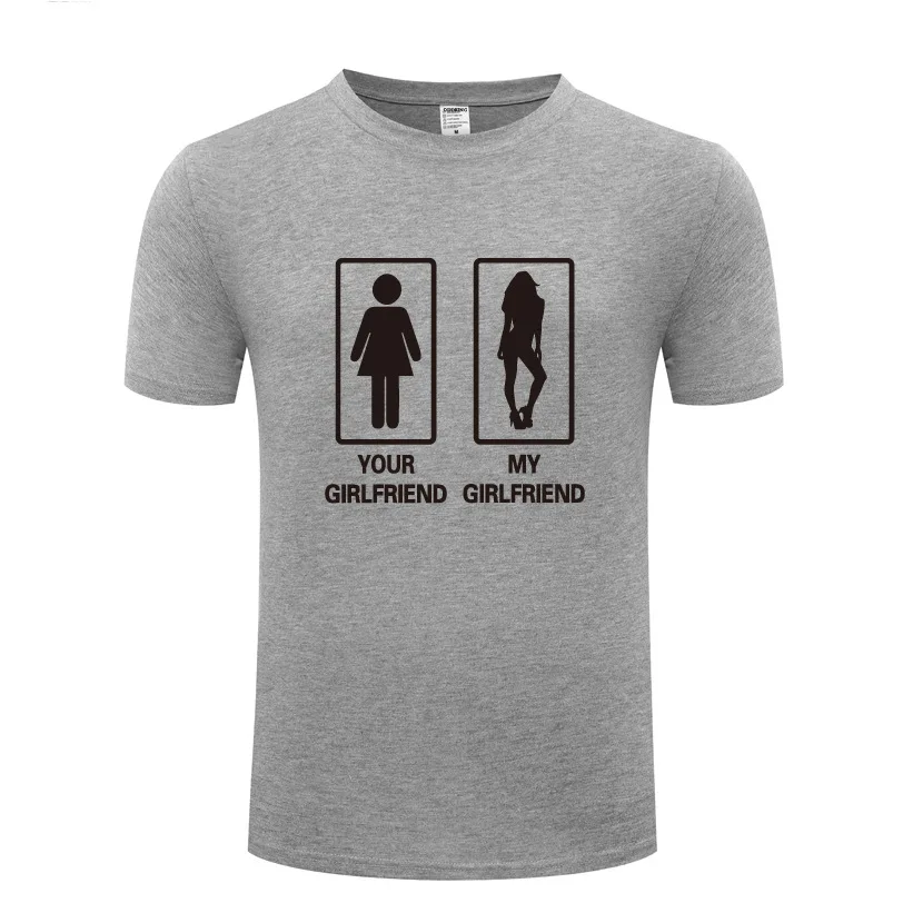 Summer New Arrival Your Girlfiend My Girlfriend Humor Swag T-Shirt Men's Cotton Short Sleeve T Shirt Casual O Neck Top Tee
Summer New Arrival Your Girlfiend My Girlfriend Humor Swag T-Shirt Men's Cotton Short Sleeve T Shirt Casual O Neck Top Tee