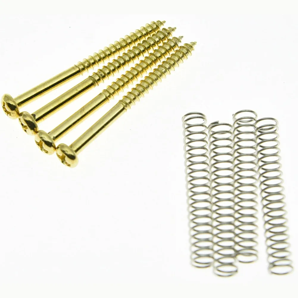 12pcs Metal Humbucker Double Coil Pickup Frame Screws Springs 3 X 10 Mm For Electric Guitar Replacement Parts Gold/silver/black
12pcs Metal Humbucker Double Coil Pickup Frame Screws Springs 3 X 10 Mm For Electric Guitar Replacement Parts Gold/silver/black