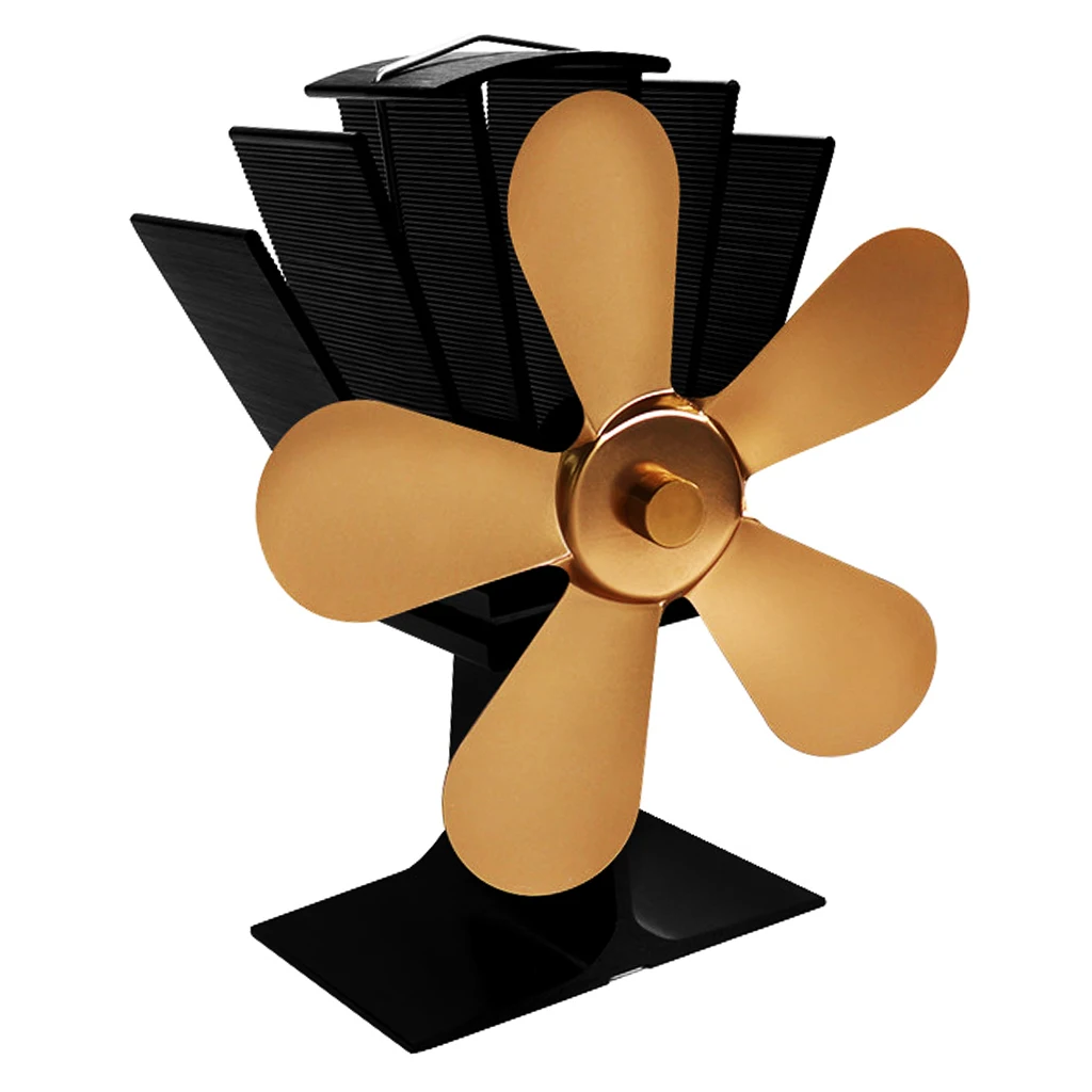 5-Blade Heat Powered Wood Stove Fan - Ultra Quiet Fireplace Quick Warm Wood Burning Eco Fan for Efficient Heat Distribution
5-Blade Heat Powered Wood Stove Fan - Ultra Quiet Fireplace Quick Warm Wood Burning Eco Fan for Efficient Heat Distribution