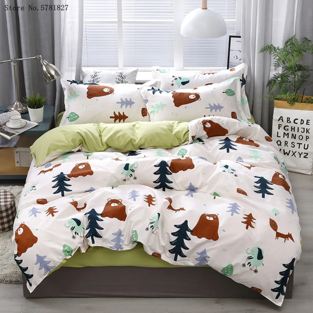 3/4 Pieces For Kids Boy Girl Bedding Set 3D Print Colorful Cartoon Bed Sheets Duvet Cover For Bedroom Bed Quilt Cover Bed Line
3/4 Pieces For Kids Boy Girl Bedding Set 3D Print Colorful Cartoon Bed Sheets Duvet Cover For Bedroom Bed Quilt Cover Bed Line