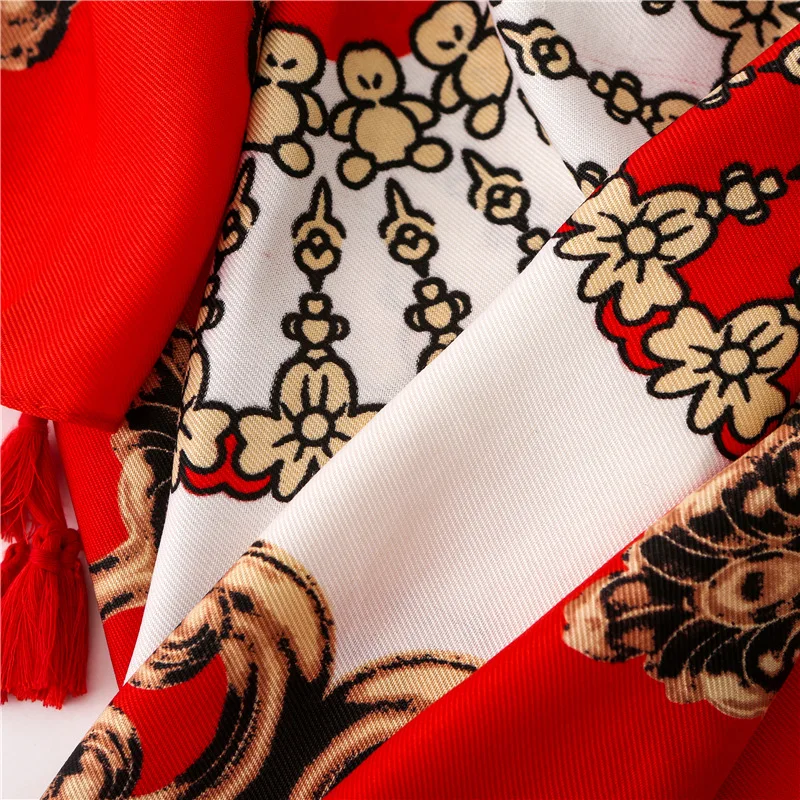 ladies autumn winter printed soft long women fashion wrap shawl pashmina twill cotton feeling red winter scarf with tassel
ladies autumn winter printed soft long women fashion wrap shawl pashmina twill cotton feeling red winter scarf with tassel