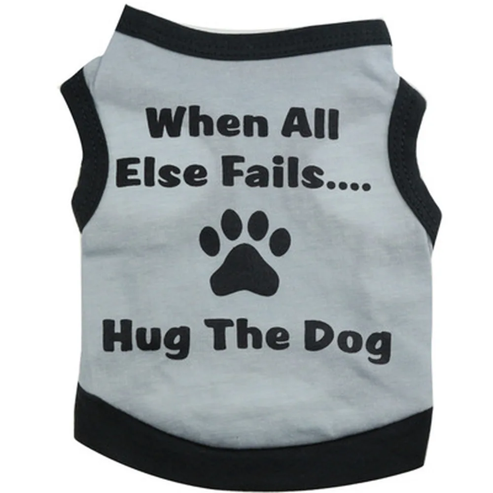 Ropa Para Perro Mascotas Verano Cotton Letter Print Dog Vest Dog Clothes for Small Medium Dog for Summer Pet Product Pug Bulldog
Ropa Para Perro Mascotas Verano Cotton Letter Print Dog Vest Dog Clothes for Small Medium Dog for Summer Pet Product Pug Bulldog