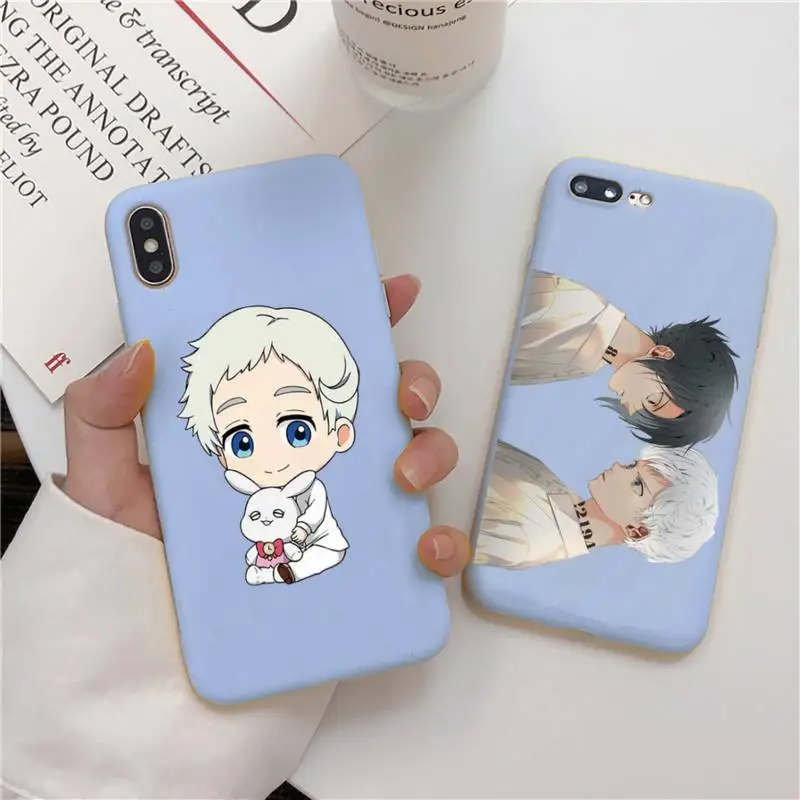 The Promised Neverland anime Liquid Silicone Phone Case for iphone 13 12 11 Pro Max XR XS X Color Capa for iPhone 6 6S 7 8 Plus
The Promised Neverland anime Liquid Silicone Phone Case for iphone 13 12 11 Pro Max XR XS X Color Capa for iPhone 6 6S 7 8 Plus