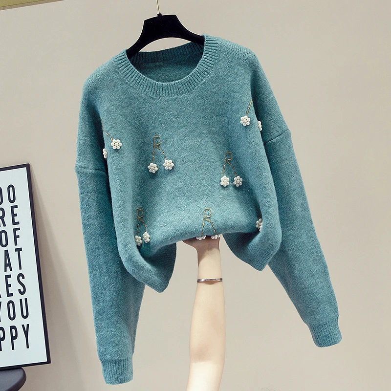 High Quality O Neck Long Sleeve Elegant Cashmere Sweater Korean Female Sueter Mujer Autumn Winter Knitted Pullovers Pull Femme
High Quality O Neck Long Sleeve Elegant Cashmere Sweater Korean Female Sueter Mujer Autumn Winter Knitted Pullovers Pull Femme