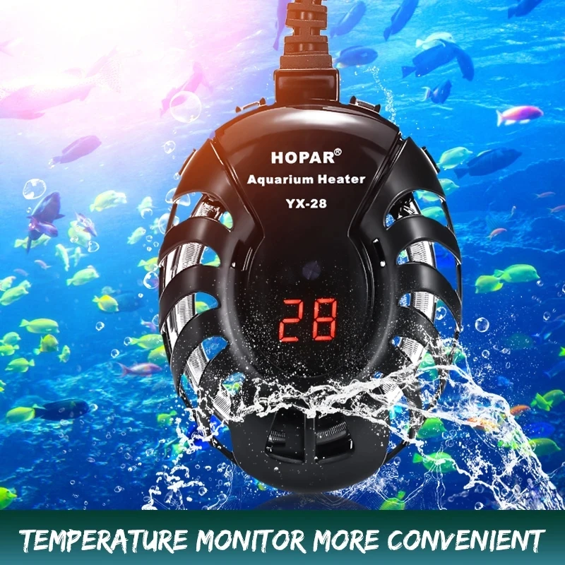 Aquarium Heater Fish Tank Turtle Submersible Thermostat Gauge LED 25-100W digital display heater automatic temperature
Aquarium Heater Fish Tank Turtle Submersible Thermostat Gauge LED 25-100W digital display heater automatic temperature