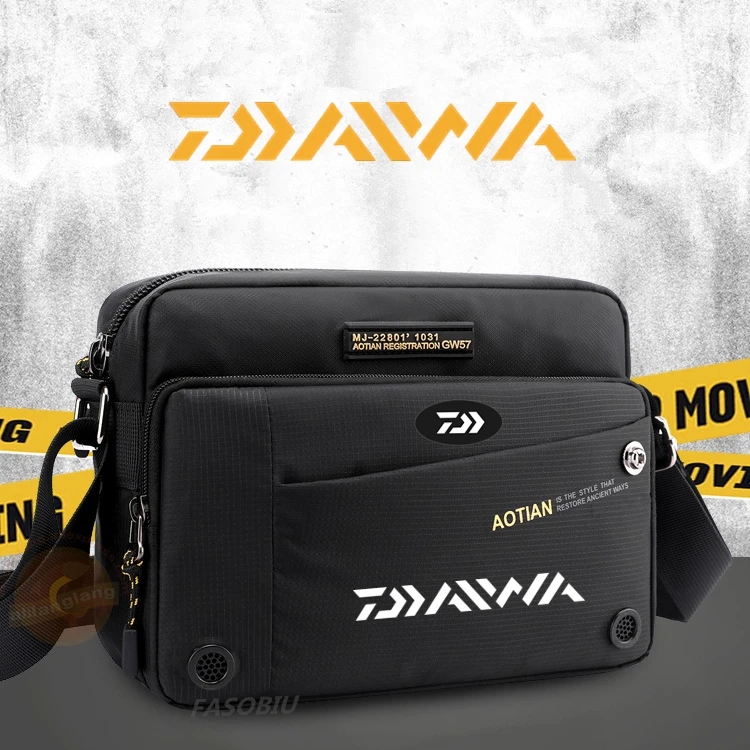 Мужские рыболовные сумки Daiwa, диагональный мини-рюкзак на плечо, многофункциональная модная уличная спортивная сумка на ремне для широкой р...
Мужские рыболовные сумки Daiwa, диагональный мини-рюкзак на плечо, многофункциональная модная уличная спортивная сумка на ремне для широкой р...