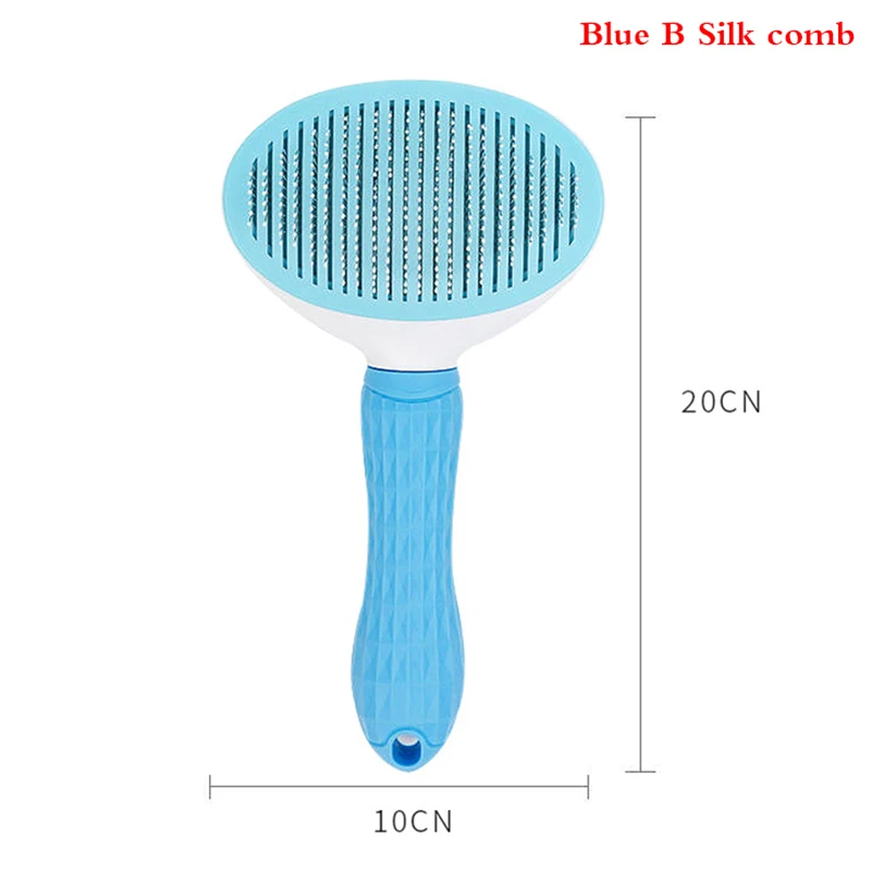 Dog Hair Removal Comb Grooming Brush Stainless Steel Cats Combs Automatic Non-slip Brushs for Dogs Cats Cleaning Supplies
Dog Hair Removal Comb Grooming Brush Stainless Steel Cats Combs Automatic Non-slip Brushs for Dogs Cats Cleaning Supplies
