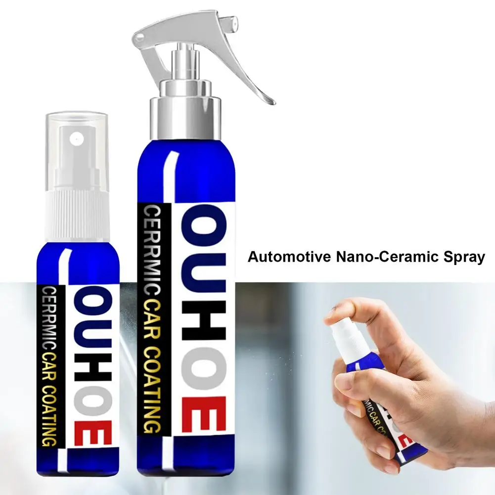 30/120ML Automotive Ceramic Nano Coating Liquid Nano Hydrophobic Polishing Paint Coating Agent Car Polish Nano Coating Spray
30/120ML Automotive Ceramic Nano Coating Liquid Nano Hydrophobic Polishing Paint Coating Agent Car Polish Nano Coating Spray