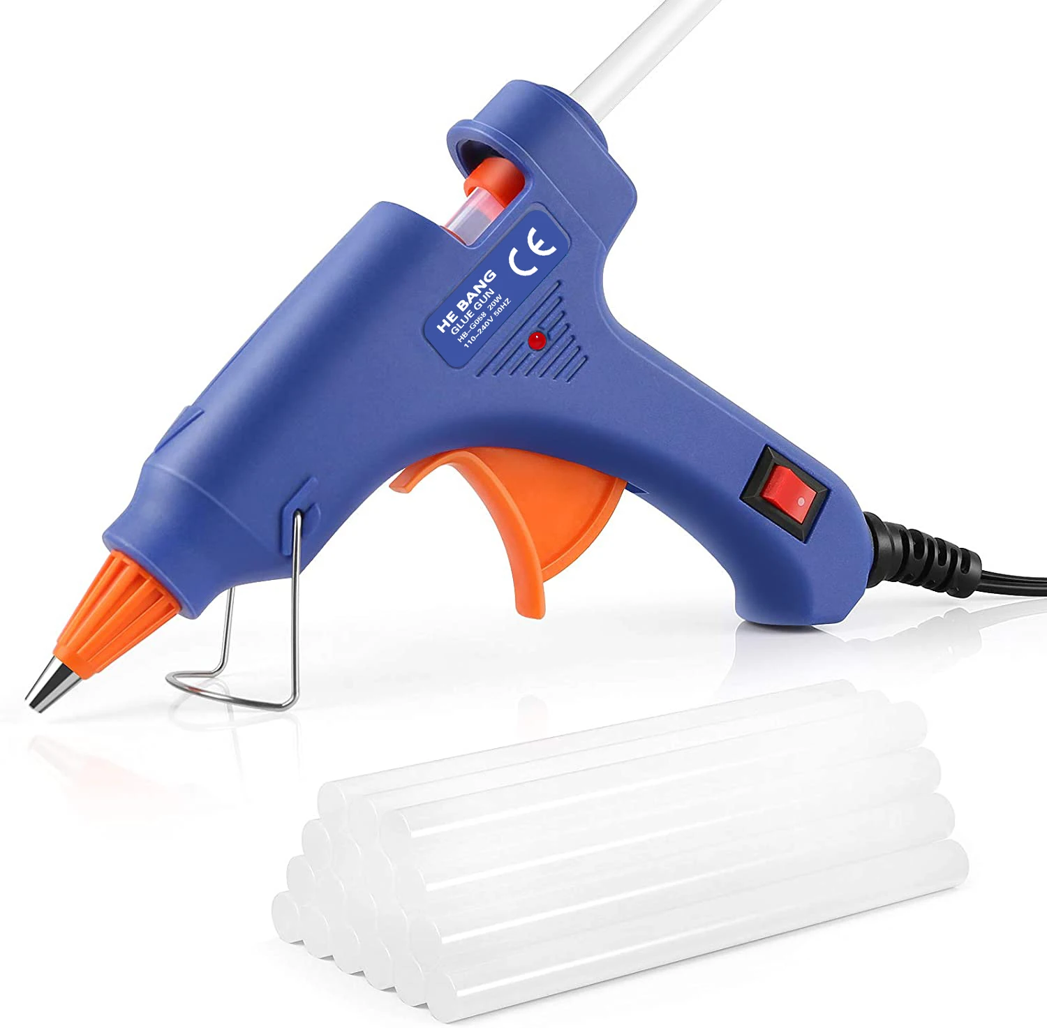 20W Heating Hot Melt Glue Gun 30pcs Melt Glue Sticks For Kids School DIY Arts Crafts Projects Home Quick Repairs Power Tools
20W Heating Hot Melt Glue Gun 30pcs Melt Glue Sticks For Kids School DIY Arts Crafts Projects Home Quick Repairs Power Tools