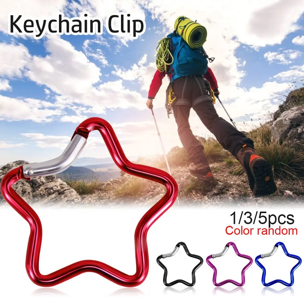 Five-pointed Star Shaped Carabiner Aluminum Key Chain Clip Outdoor Camping Keyring Hook Water Bottle Hanging Buckle Travel Kit
Five-pointed Star Shaped Carabiner Aluminum Key Chain Clip Outdoor Camping Keyring Hook Water Bottle Hanging Buckle Travel Kit