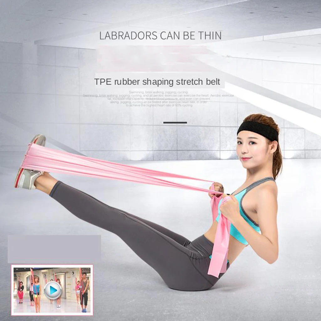 Resistance Exercise Bands for Home Fitness, Stretching, Strength Training Perfect for Gym, Fitness, Yoga
Resistance Exercise Bands for Home Fitness, Stretching, Strength Training Perfect for Gym, Fitness, Yoga