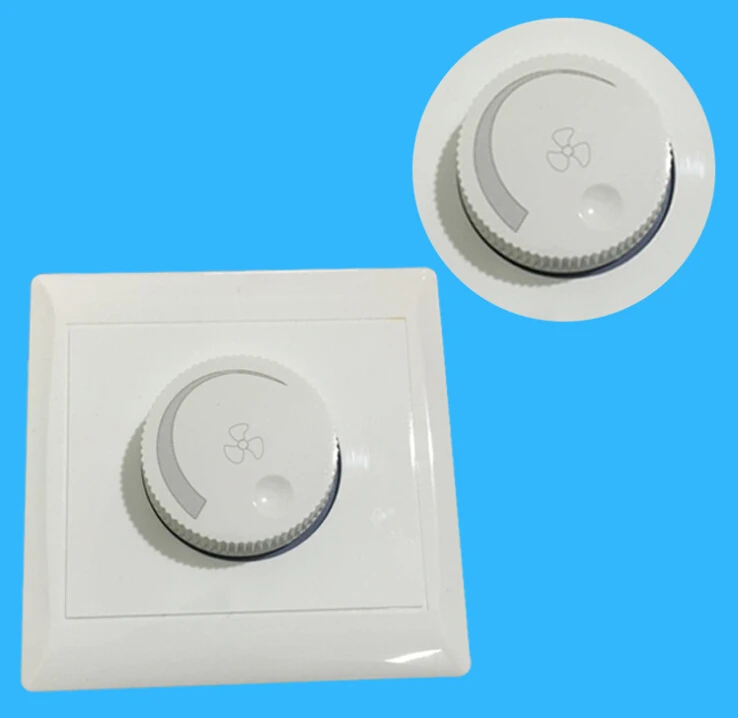 220V 10A Adjustment Ceiling Fan Speed Control Switch Wall Button Dimmer Switch 'lirunzu
220V 10A Adjustment Ceiling Fan Speed Control Switch Wall Button Dimmer Switch 'lirunzu