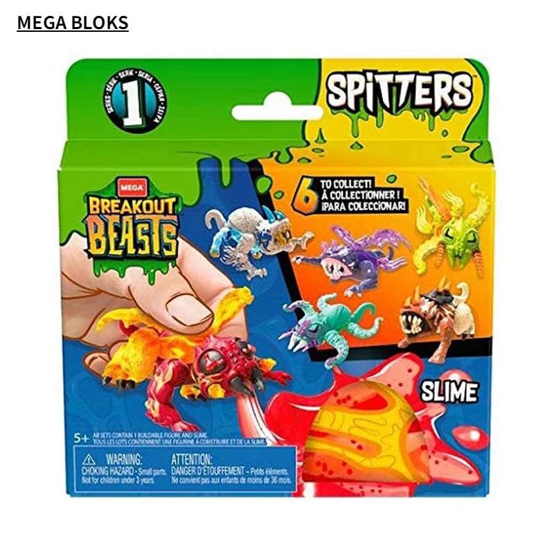 MEGA BLOKS Mega Breakout Monsters Series 1 Spitters Toy for Children Insect Beast Reptile
MEGA BLOKS Mega Breakout Monsters Series 1 Spitters Toy for Children Insect Beast Reptile