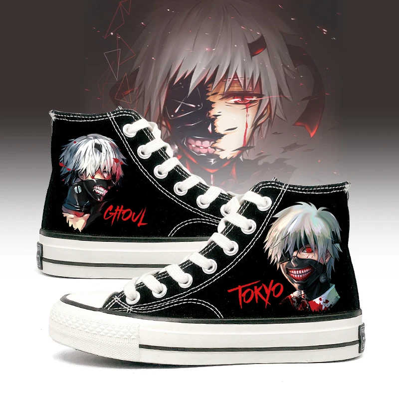 Мужские и женские холщовые кроссовки «Токийский Гуль»
Мужские и женские холщовые кроссовки «Токийский Гуль»